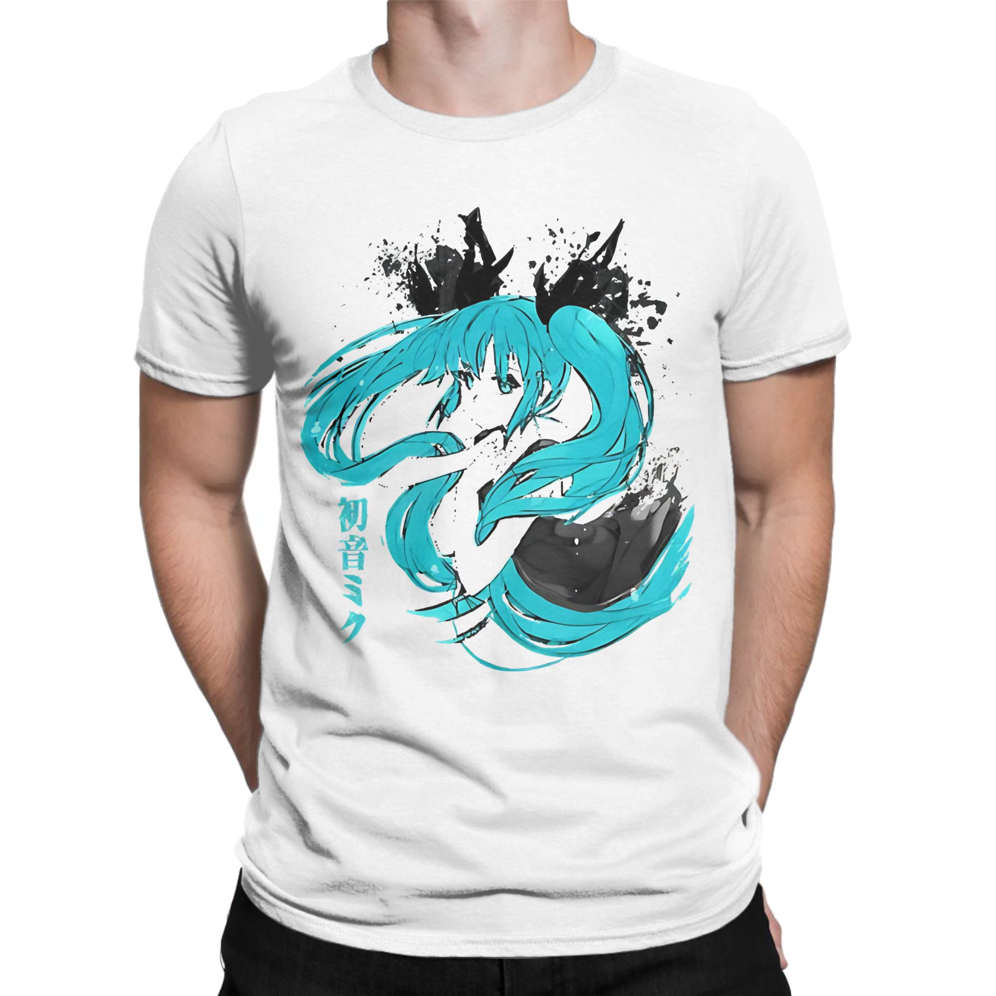 Anime Cosplay Ideas For Women - Hatsune Miku T Shirt Men Women