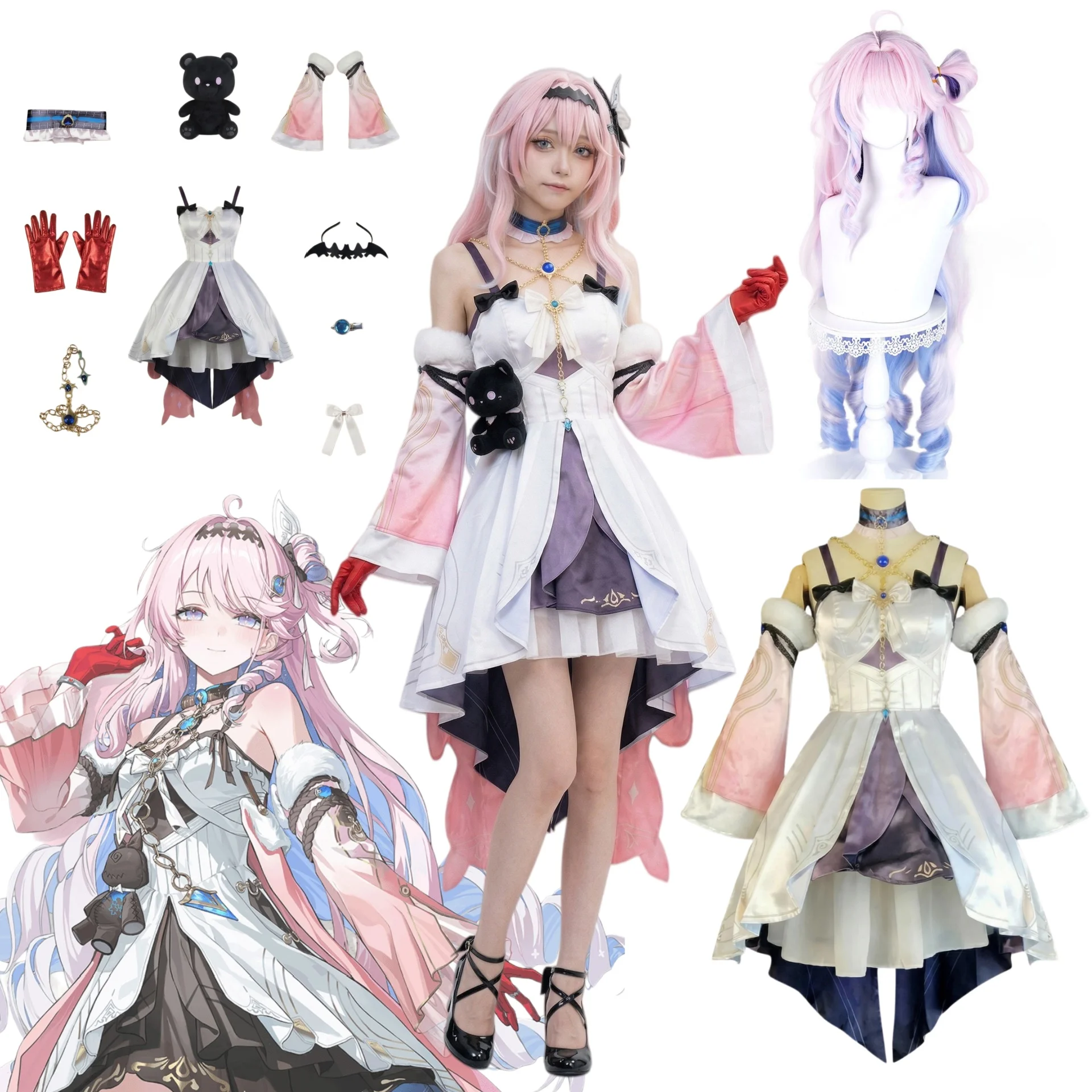 Convention Cosplay Anime - Wuthering Waves Anime Denia Cosplay Costume