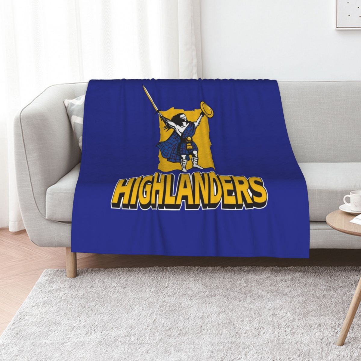 Anime Cosplay Nz - Highlanders NZ Throw Blanket Multi-Purpose anime