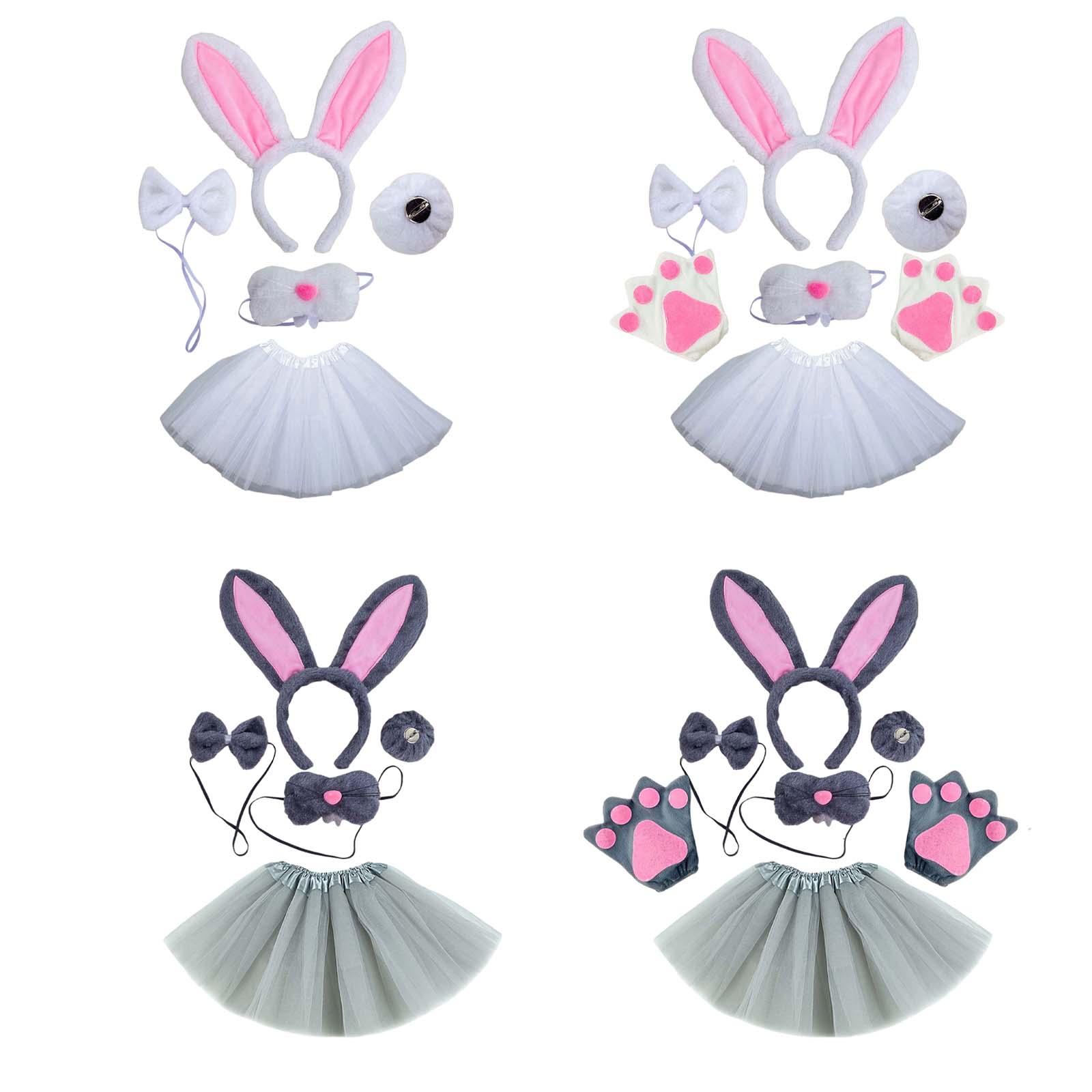 Bunny Costume Set Cosplay Head - Anime Cosplay Girl Photo review and price