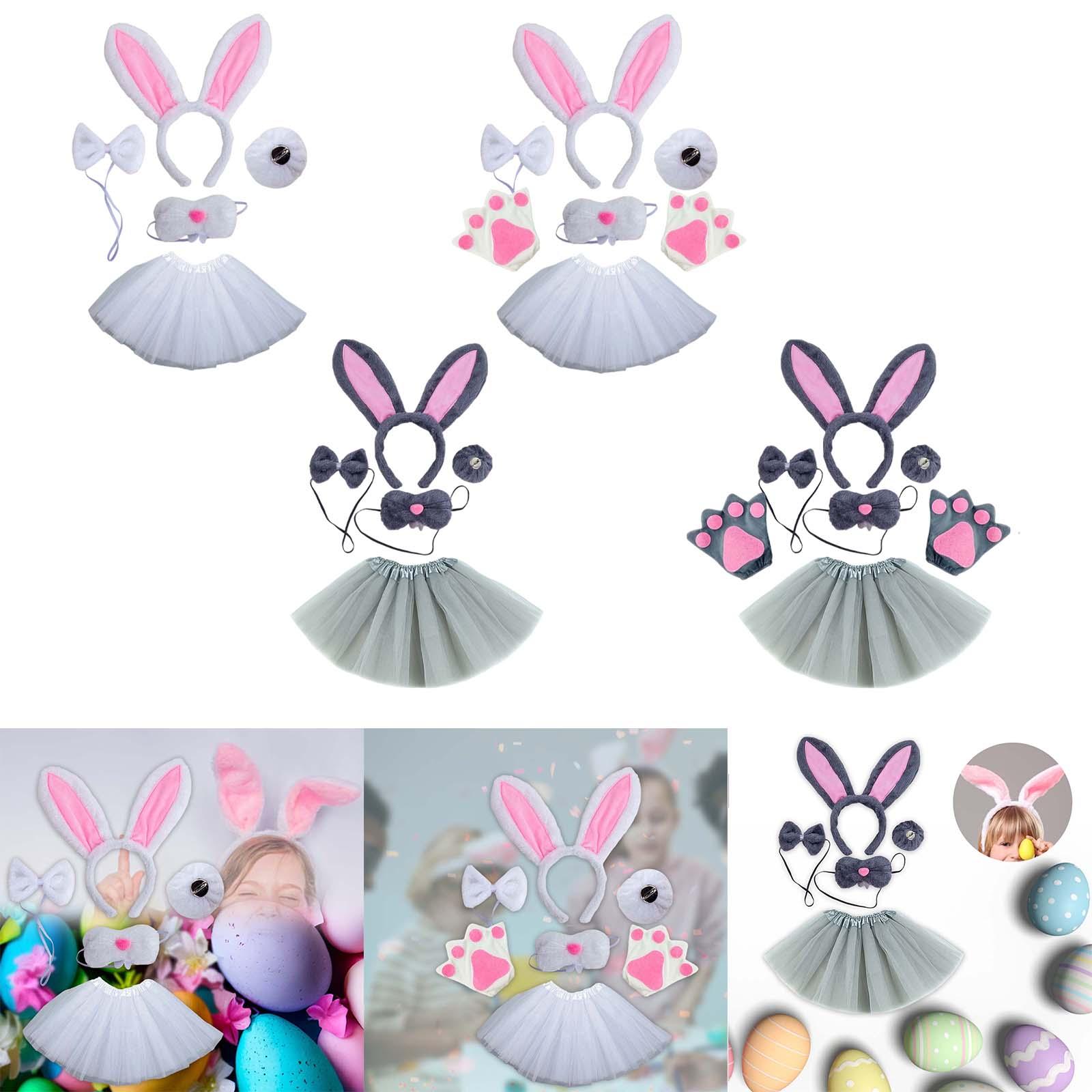 Bunny Costume Set Cosplay Head - Anime Cosplay Girl Photo review and price