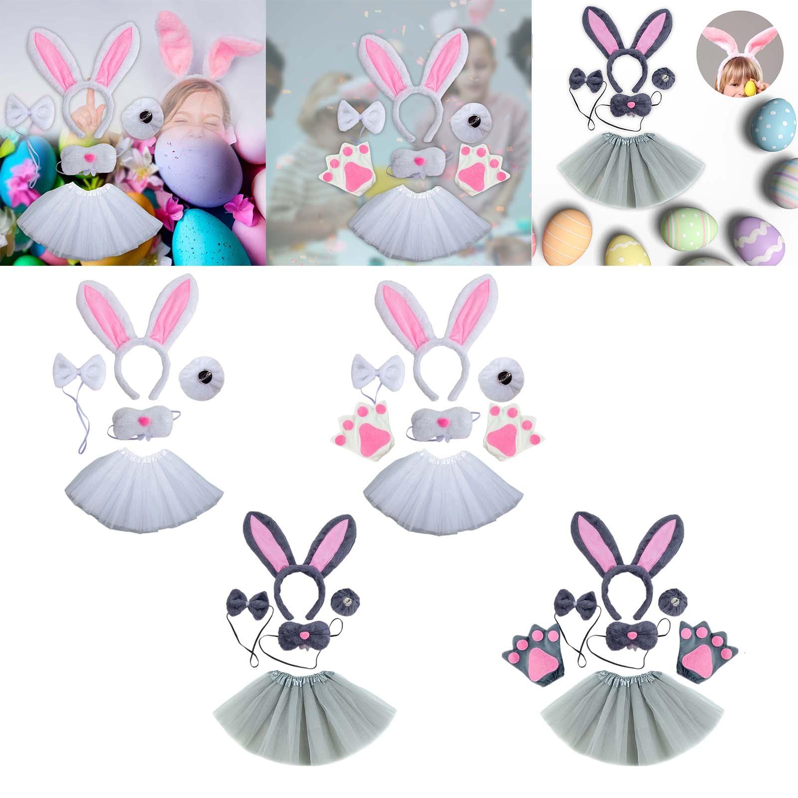 Bunny Costume Set Cosplay Head - Anime Cosplay Girl Photo review and price