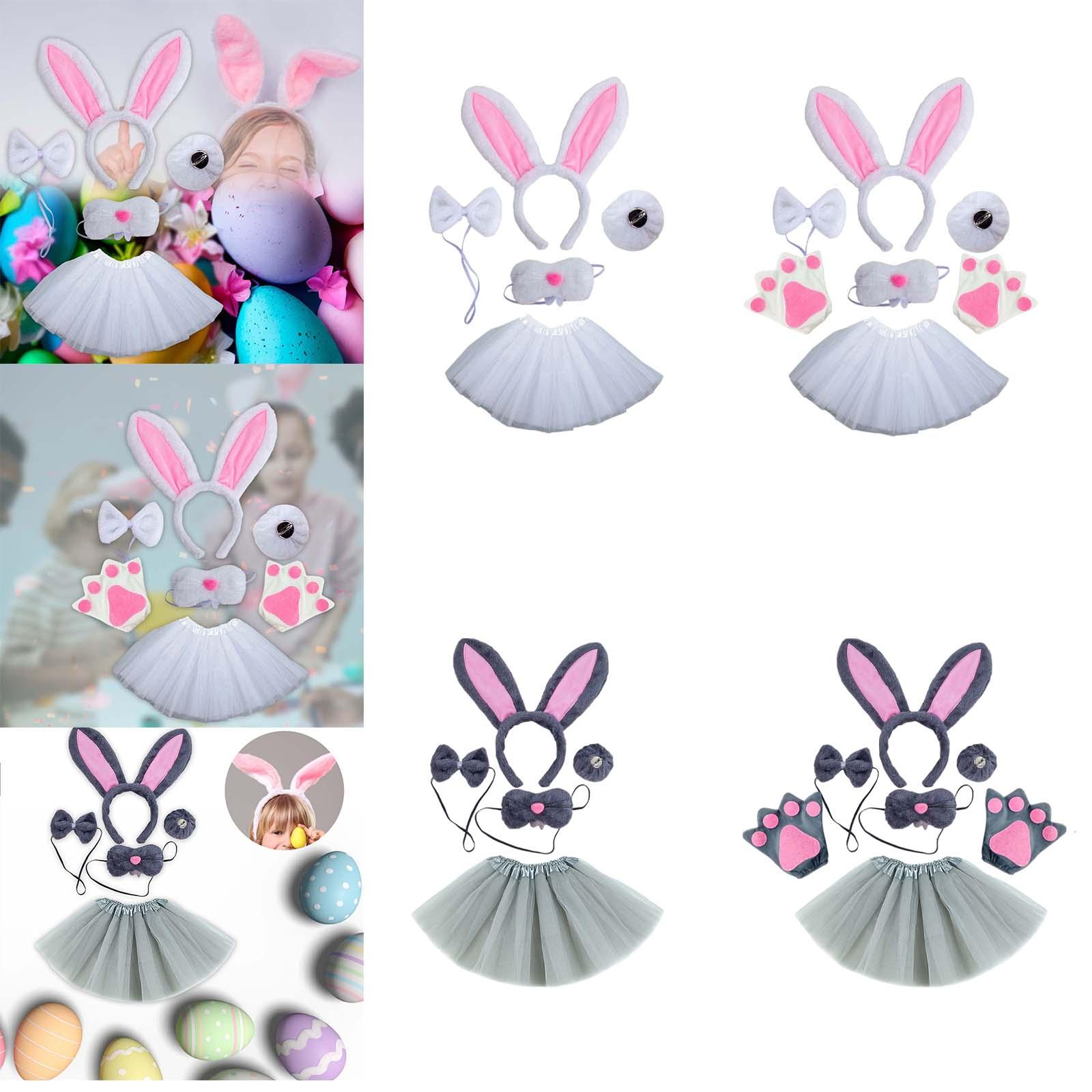 Bunny Costume Set Cosplay Head - Anime Cosplay Girl Photo review and price