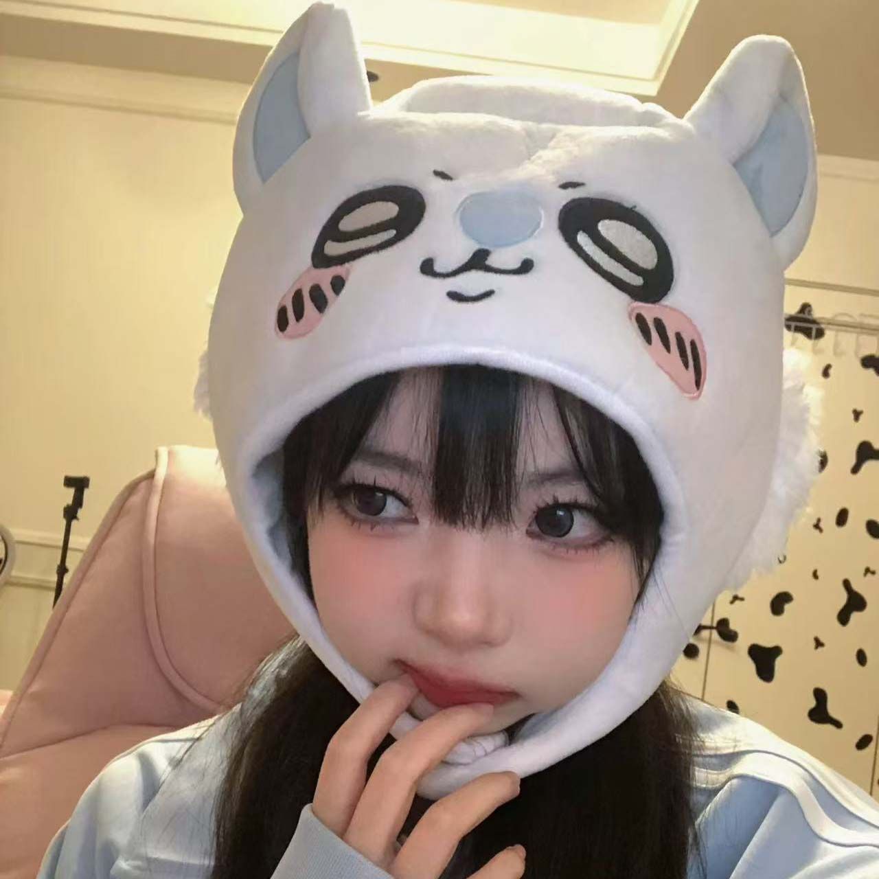 Chiikawa Hachiware Usagi Hat C - Anime Cosplay Girl Photo review and price