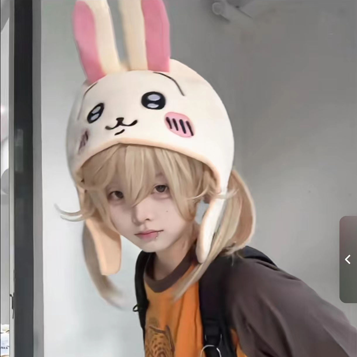 Chiikawa Hachiware Usagi Hat C - Anime Cosplay Girl Photo review and price