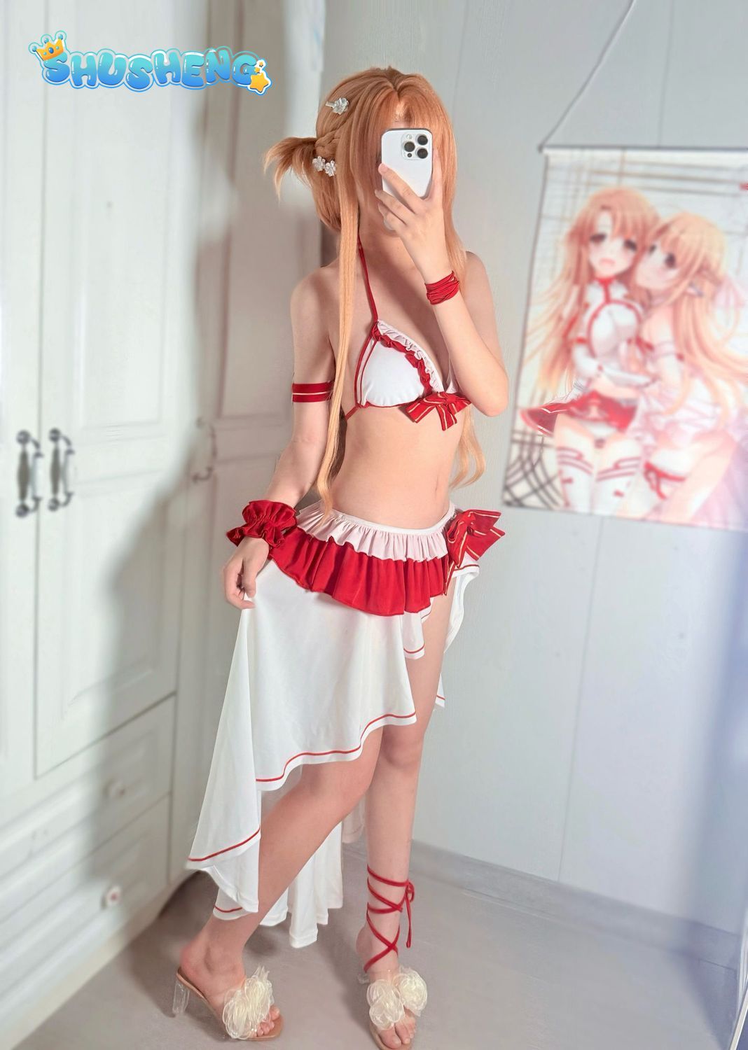 Yuuki Asuna Cosplay Costume An - Cosplay Anime Online review and price