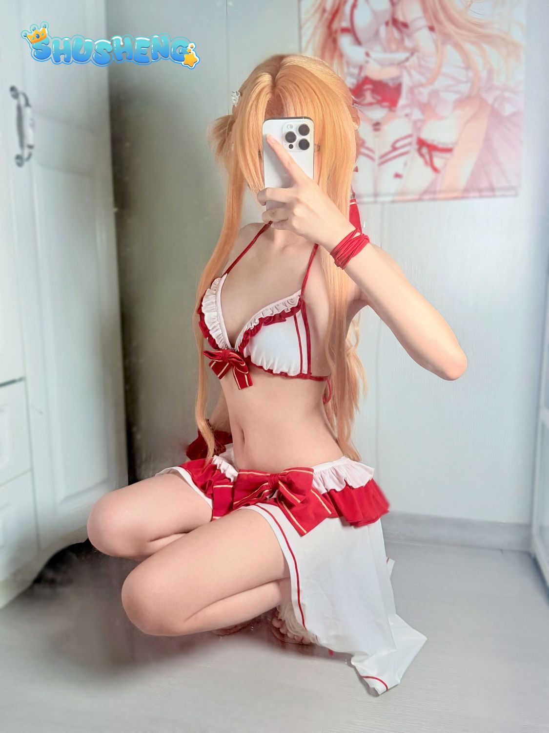 Yuuki Asuna Cosplay Costume An - Cosplay Anime Online review and price