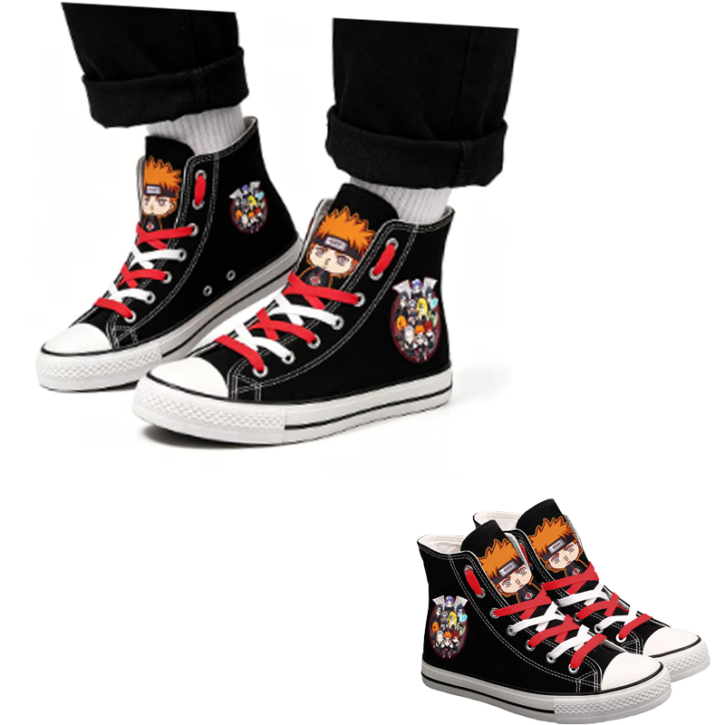 Naruto Uzumaki High-Top Canvas - Anime Cosplay Ideas For Women review and price