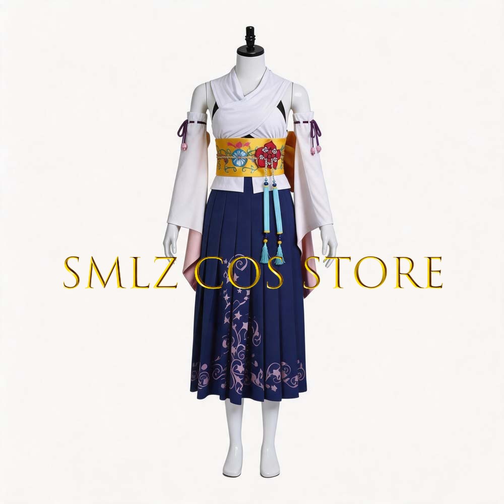 Smlz FFX Yuna Cosplay Anime FF - Cosplay Anime Top review and price