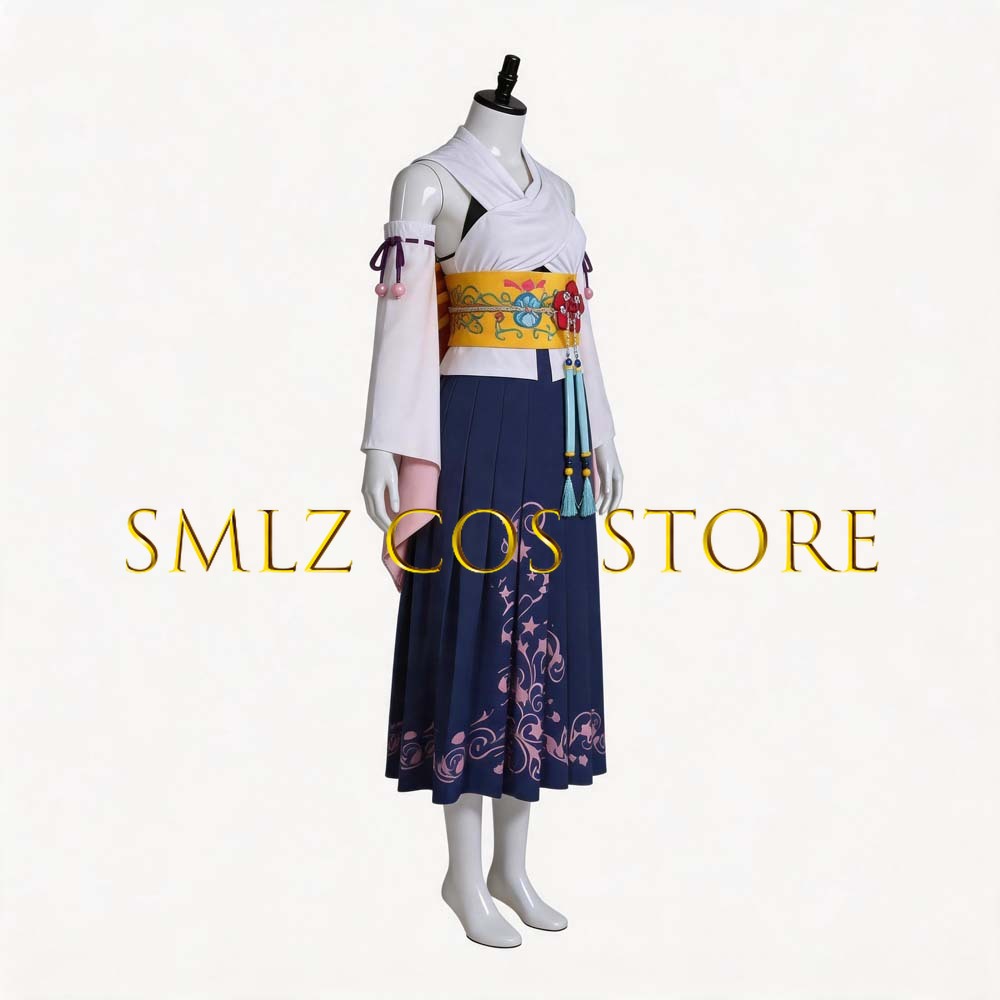 Smlz FFX Yuna Cosplay Anime FF - Cosplay Anime Top review and price