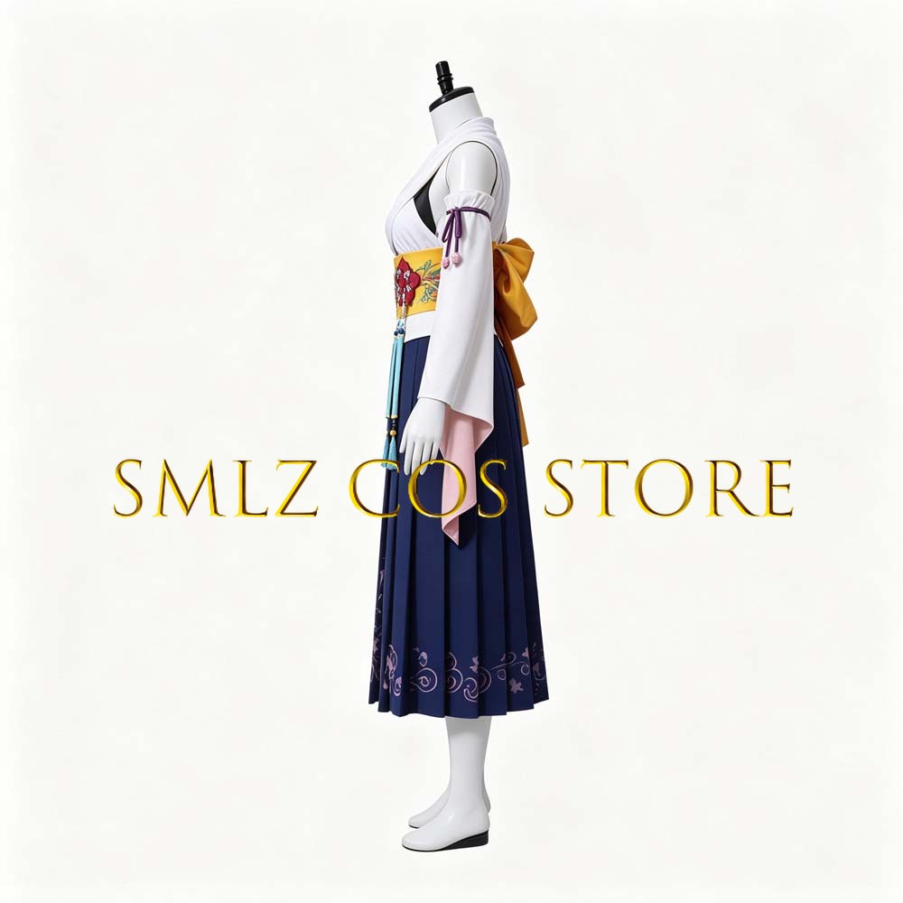 Smlz FFX Yuna Cosplay Anime FF - Cosplay Anime Top review and price