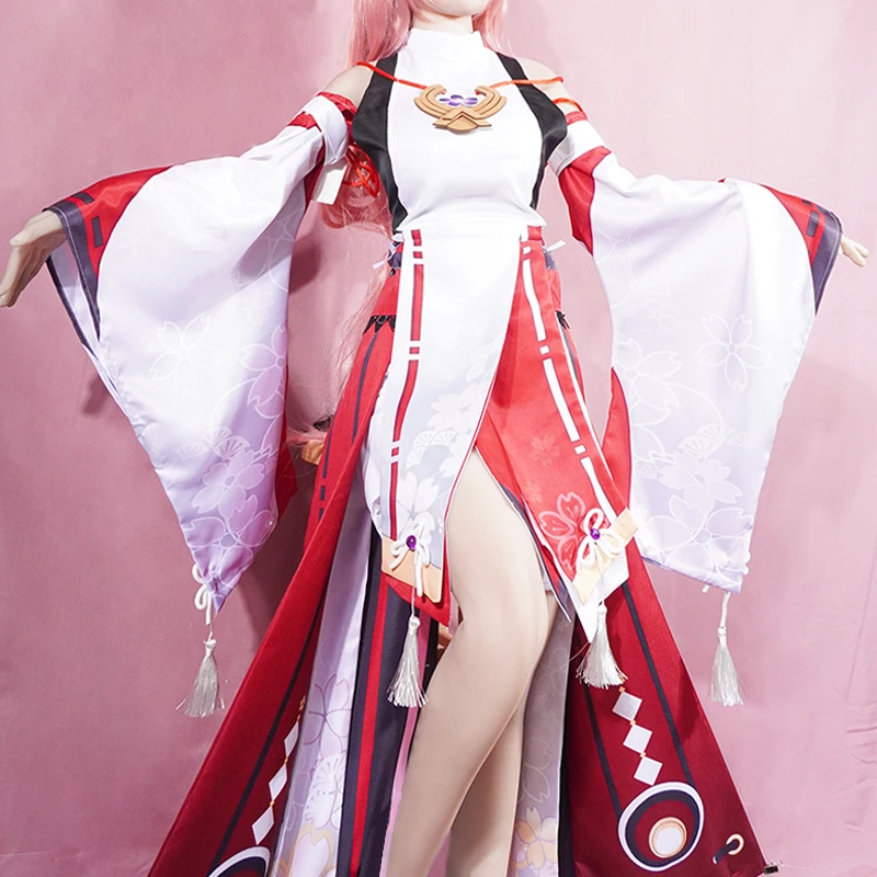 Yae Miko Cosplay Costume Impac - Cosplay Anime Yae Miko review and price