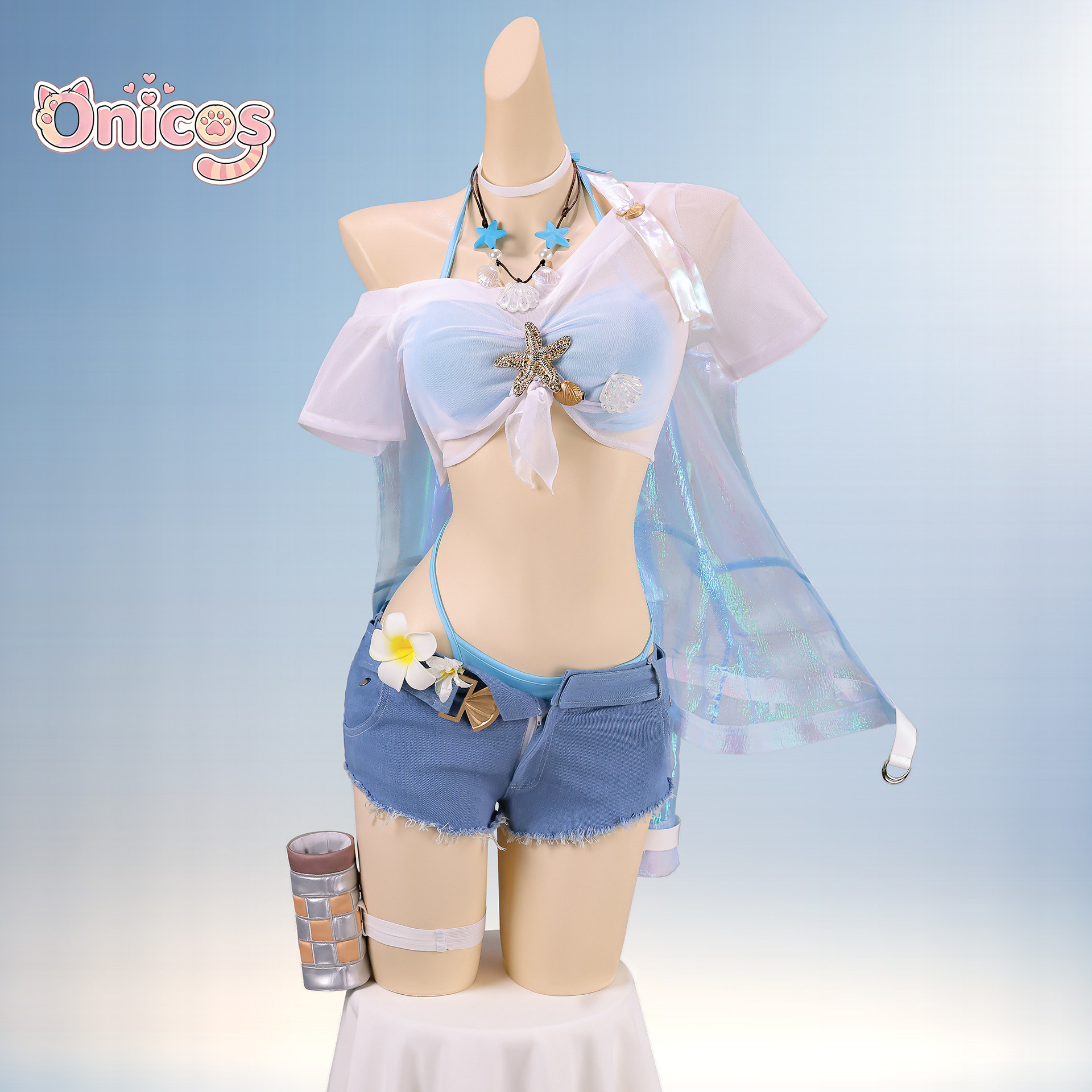 Wuthering Waves Lynne · Mint C - Anime Cosplay Swimsuit review and price