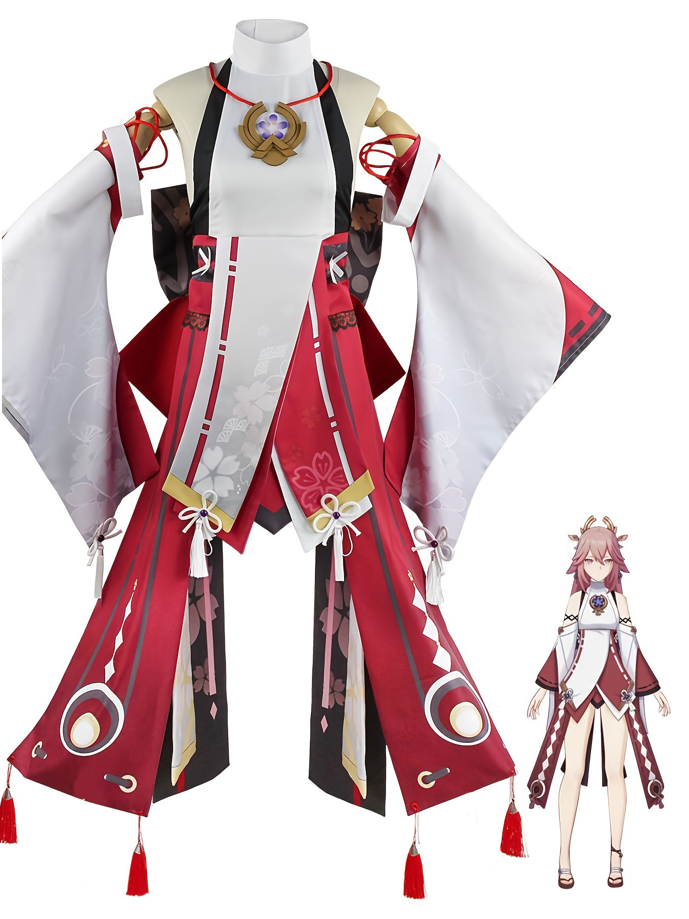 Genshin Impact Yae Miko Cospla - Cosplay Anime Yae Miko review and price